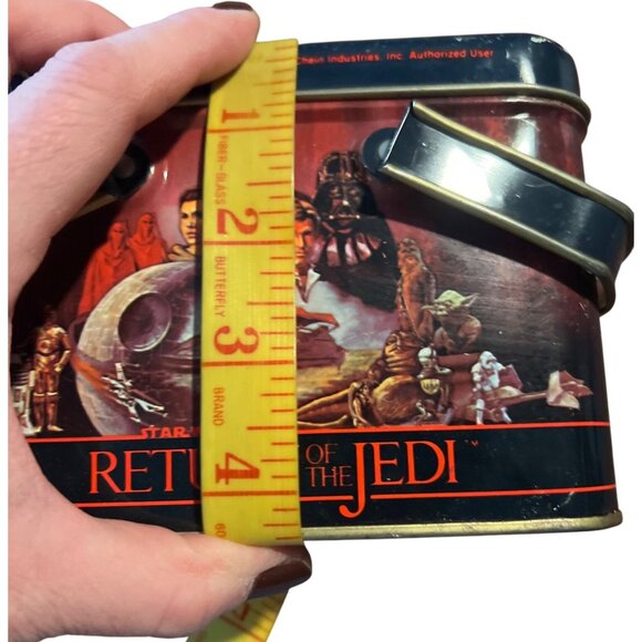 Vintage Star Wars Return Of The Jedi Chein Industries 1983 Collectible Tin - Picture 10 of 11